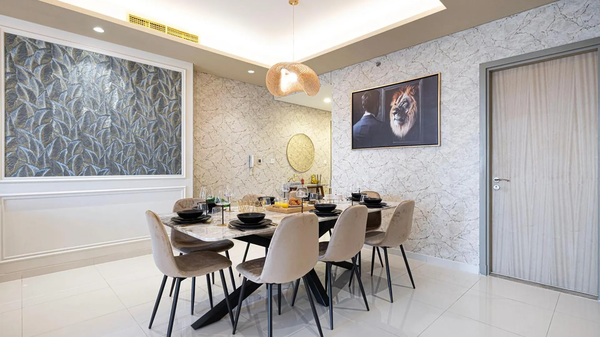 Sky Palace With Burj Views & Downtown'S Top Rooftop Pool, 3Br Apartment In Paramount Hotel Midtown Dubai United Arab Emirates