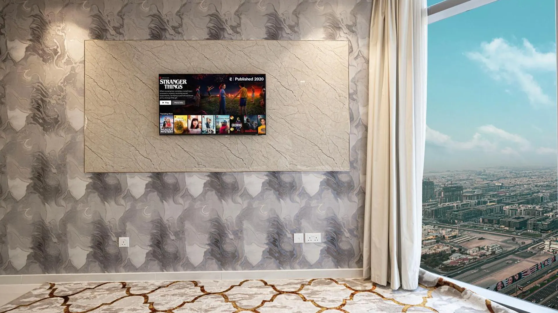 Sky Palace With Burj Views & Downtown'S Top Rooftop Pool, 3Br Apartment In Paramount Hotel Midtown Dubai
