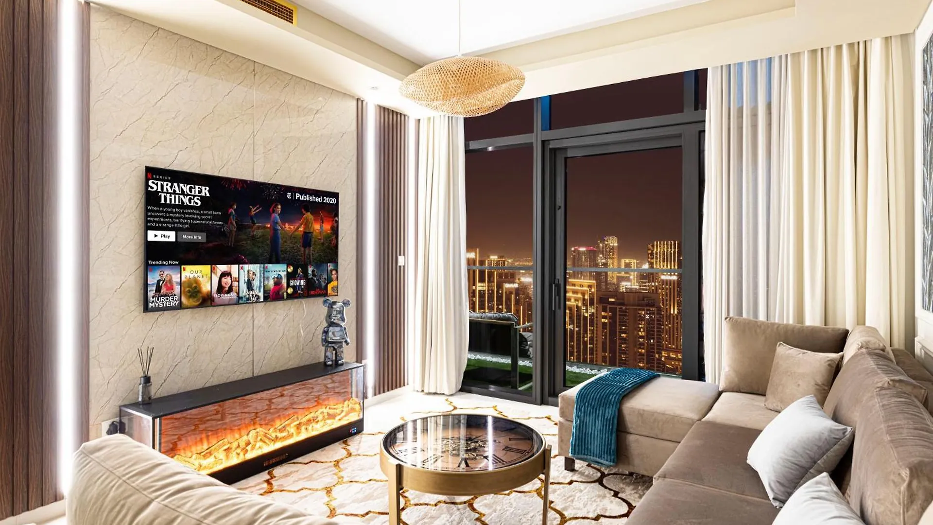 Sky Palace With Burj Views & Downtown'S Top Rooftop Pool, 3Br Apartment In Paramount Hotel Midtown Dubai United Arab Emirates