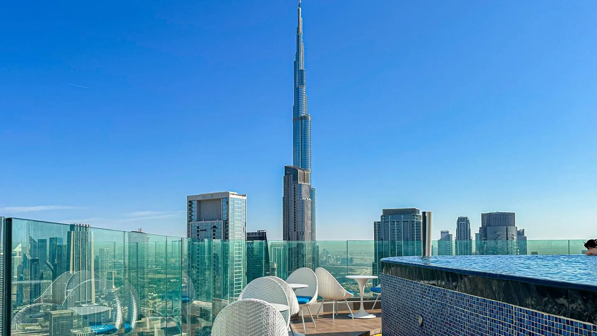 Sky Palace With Burj Views & Downtown'S Top Rooftop Pool, 3Br Apartment In Paramount Hotel Midtown Dubai