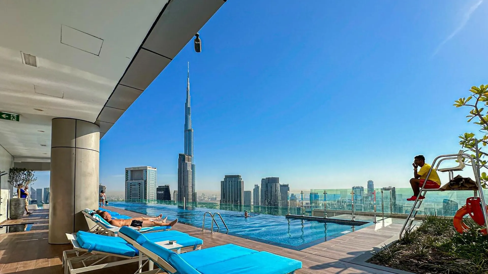 Sky Palace With Burj Views & Downtown'S Top Rooftop Pool, 3Br Apartment In Paramount Hotel Midtown Dubai