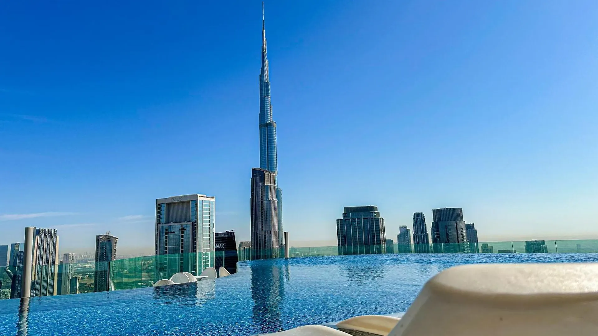 Sky Palace With Burj Views & Downtown'S Top Rooftop Pool, 3Br Apartment In Paramount Hotel Midtown Dubai