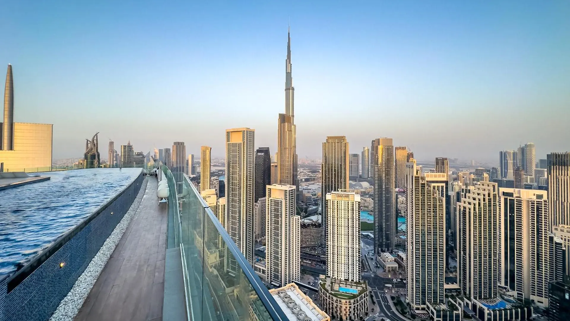 Sky Palace With Burj Views & Downtown'S Top Rooftop Pool, 3Br Apartment In Paramount Hotel Midtown Dubai