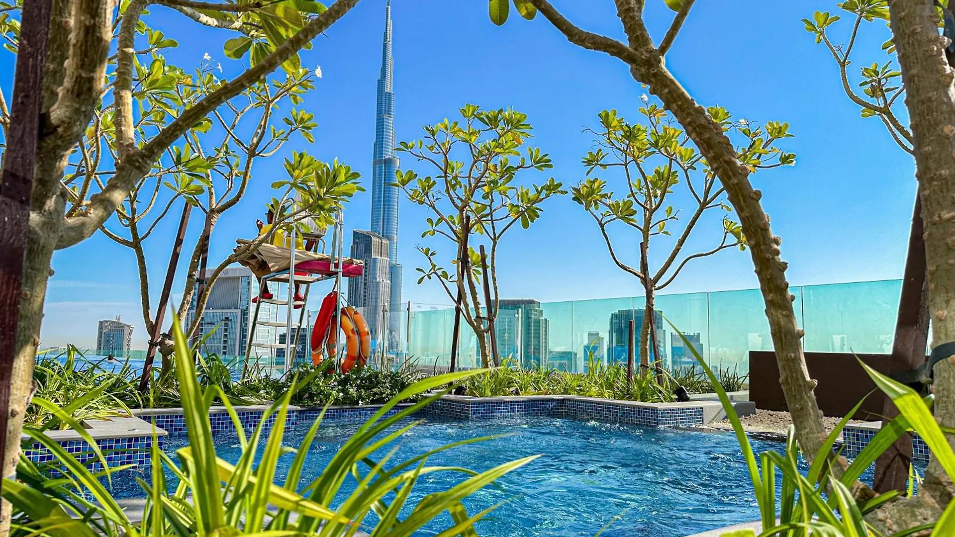 Sky Palace With Burj Views & Downtown'S Top Rooftop Pool, 3Br Apartment In Paramount Hotel Midtown Dubaj 0*,